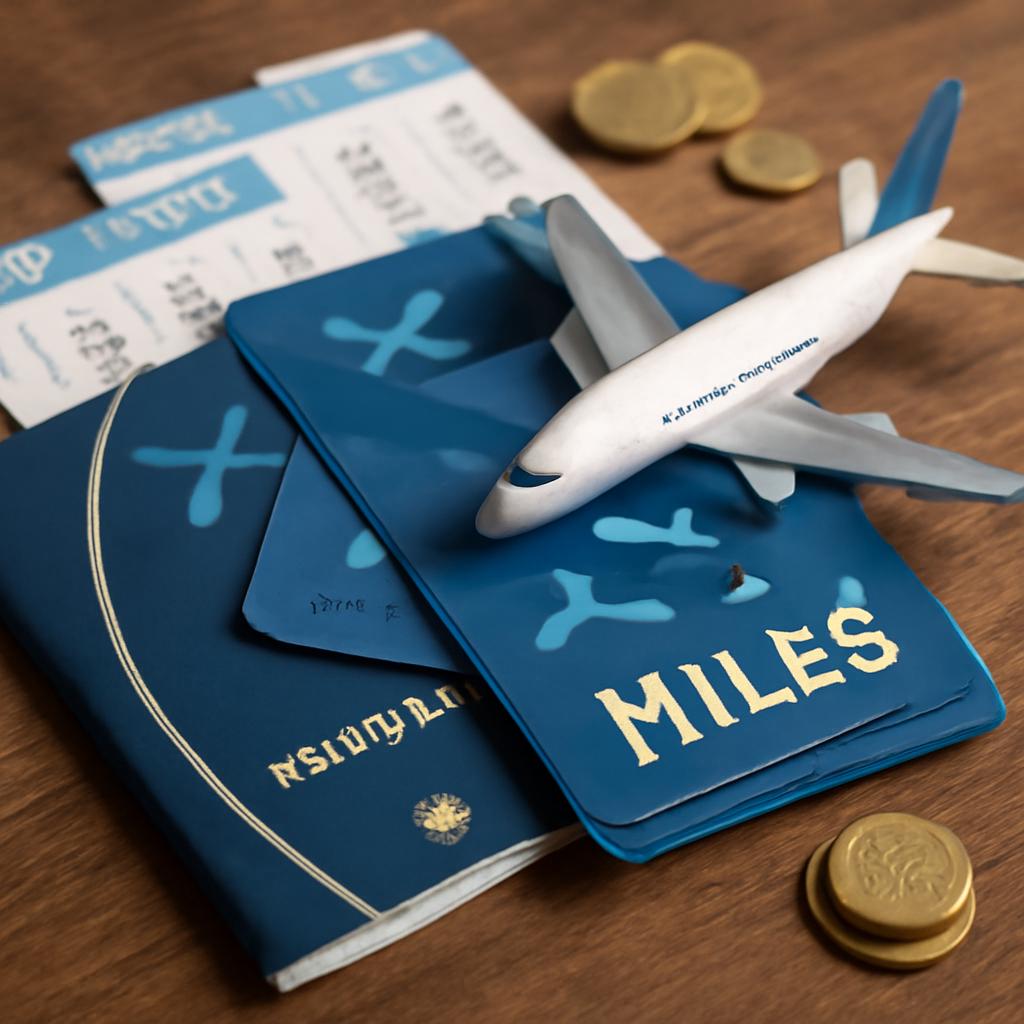 milhas para emissão de passagens aéreas e bilhetes