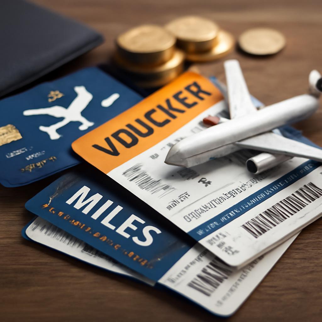 milhas para emissão de vouchers