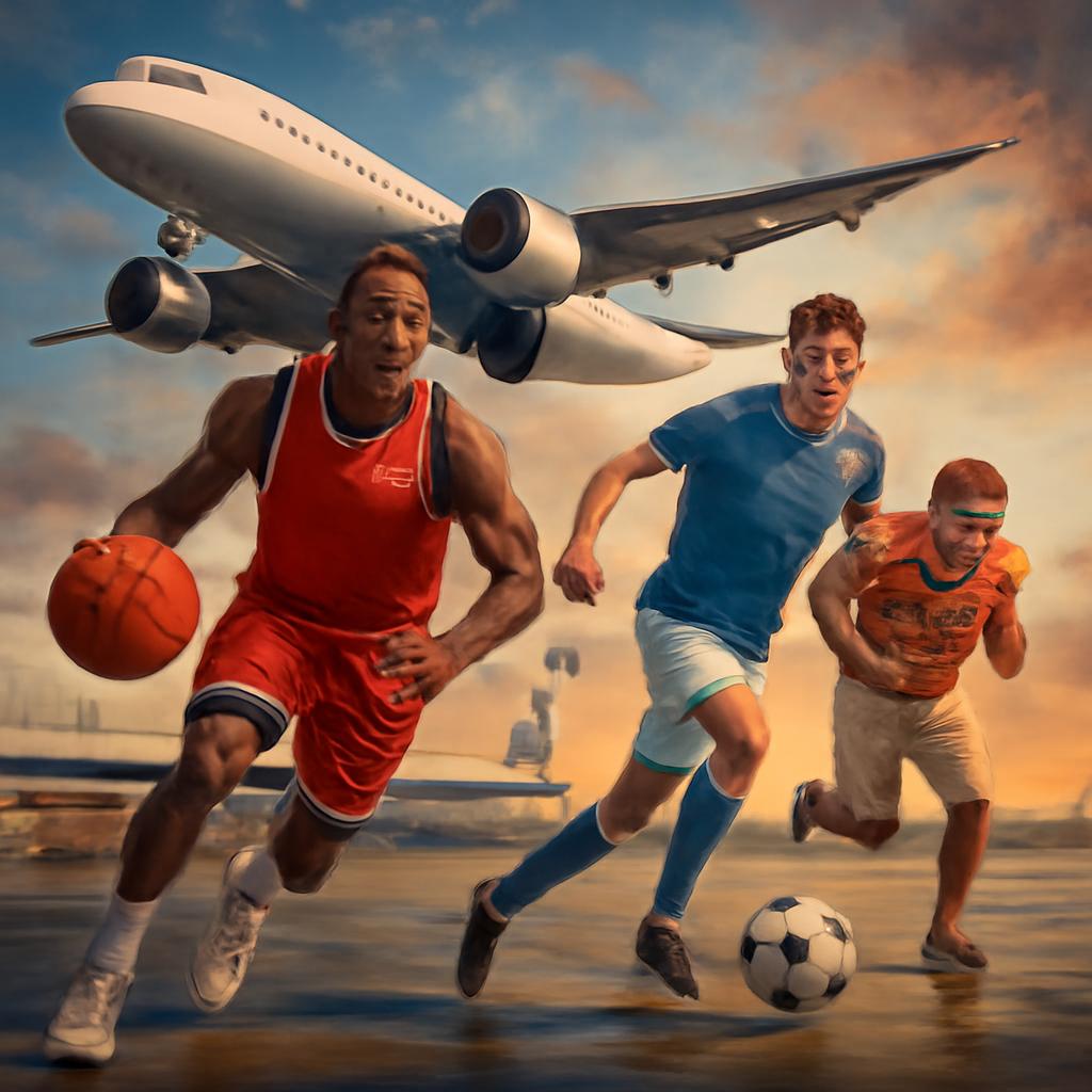 milhas para esporte profissional