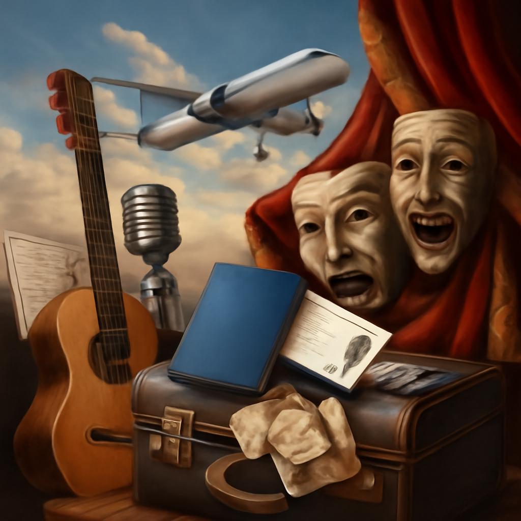 milhas para eventos de música e teatro