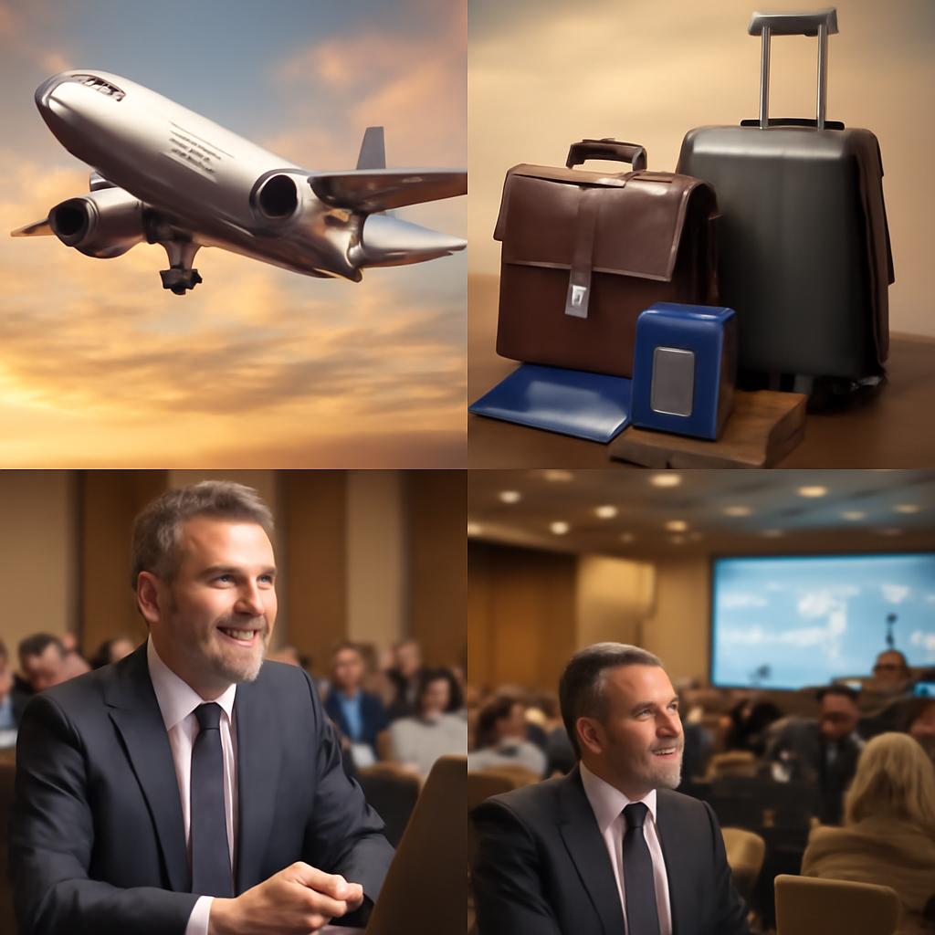milhas para eventos de negócio