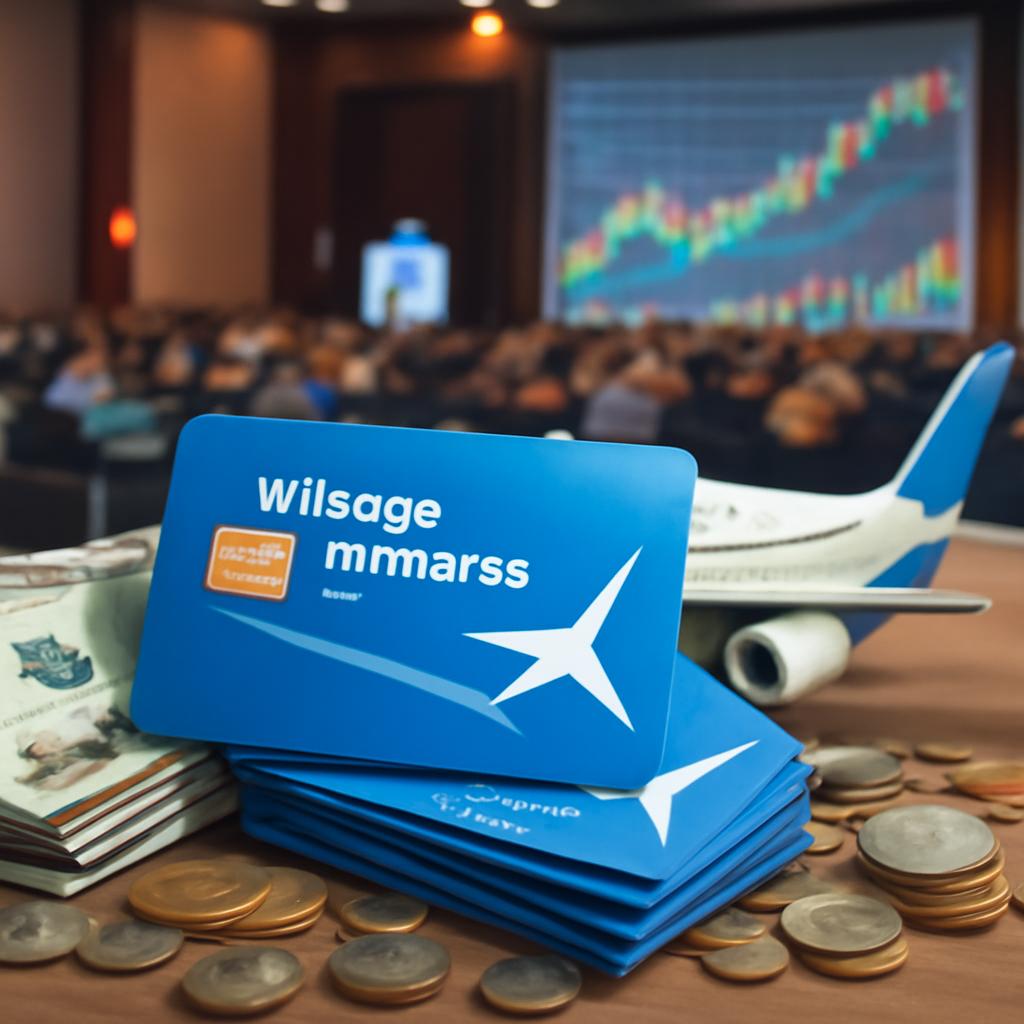 milhas para eventos financeiros