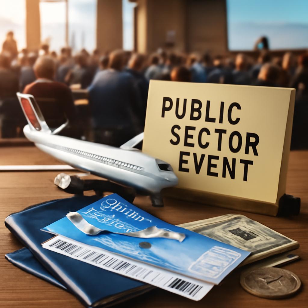 milhas para eventos sector público