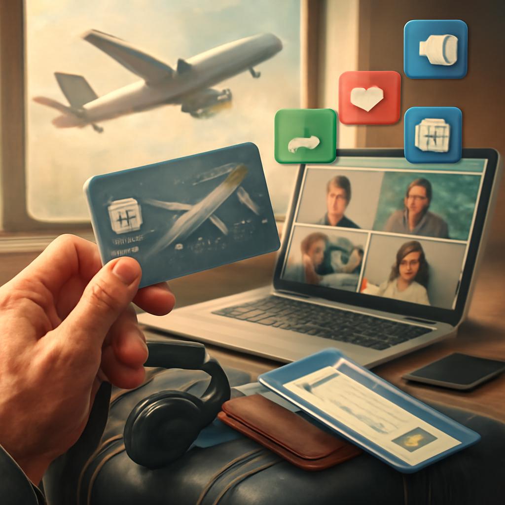 milhas para eventos sociais digitais