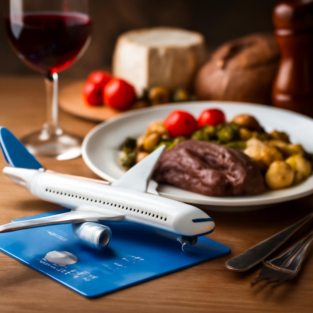 milhas para experiência gastronômica