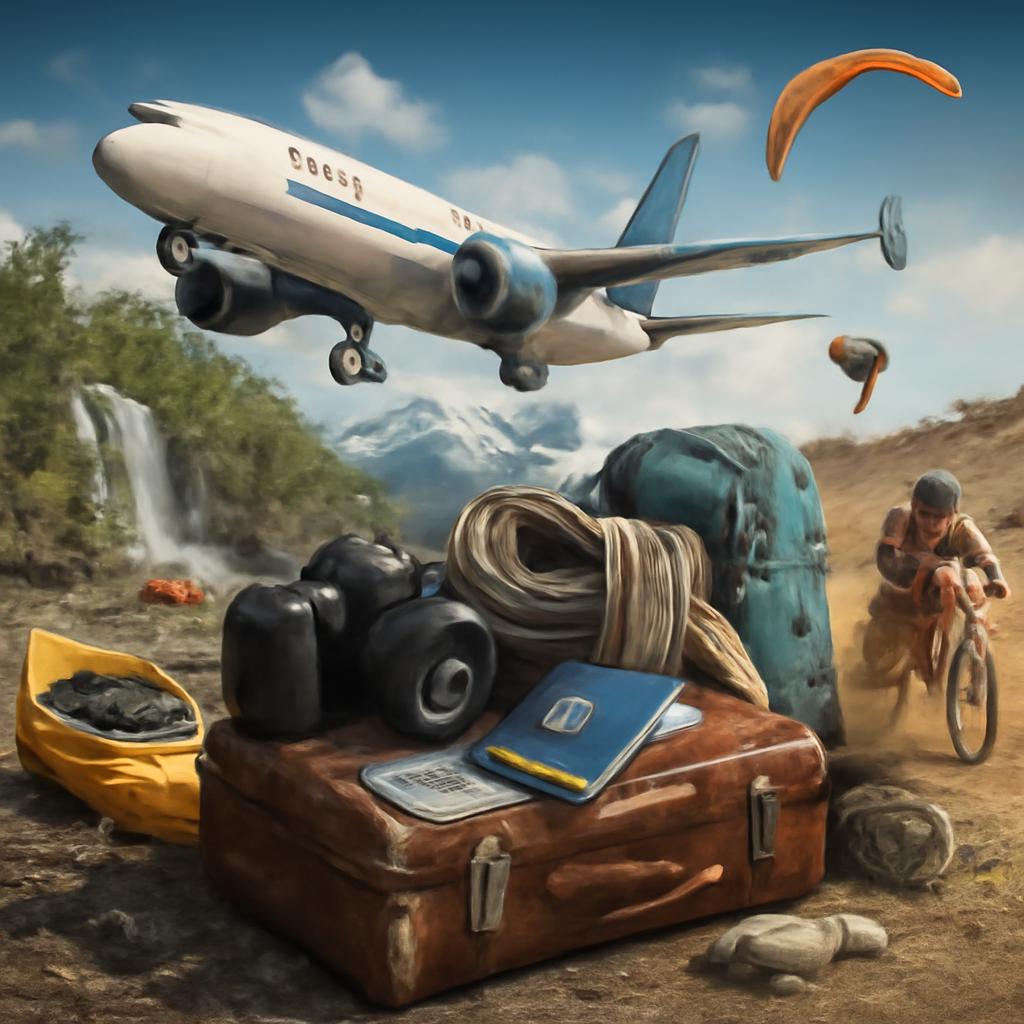 milhas para experiências de aventura