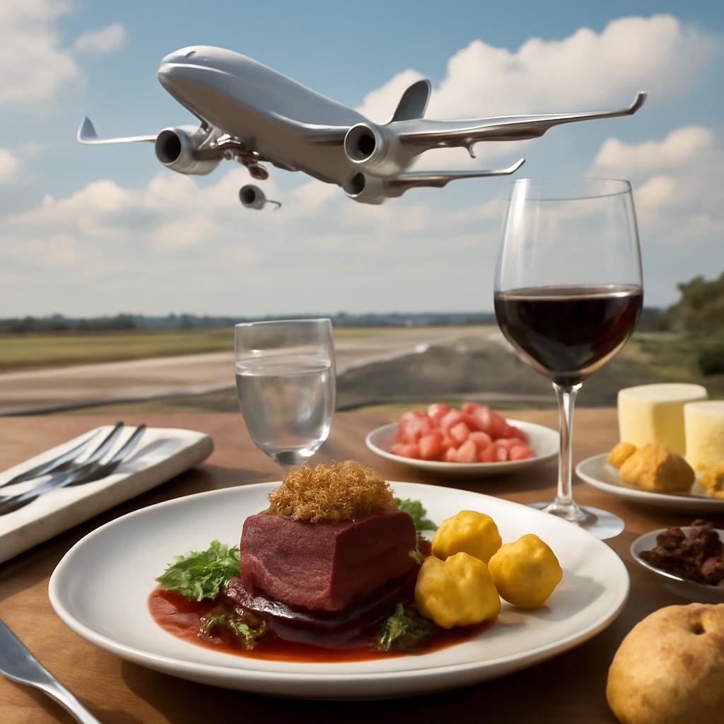 milhas para experiências gastronômicas de alta qualidade