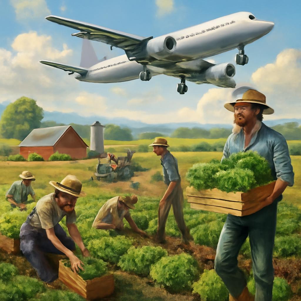 milhas para fazendas de agricultura orgânica