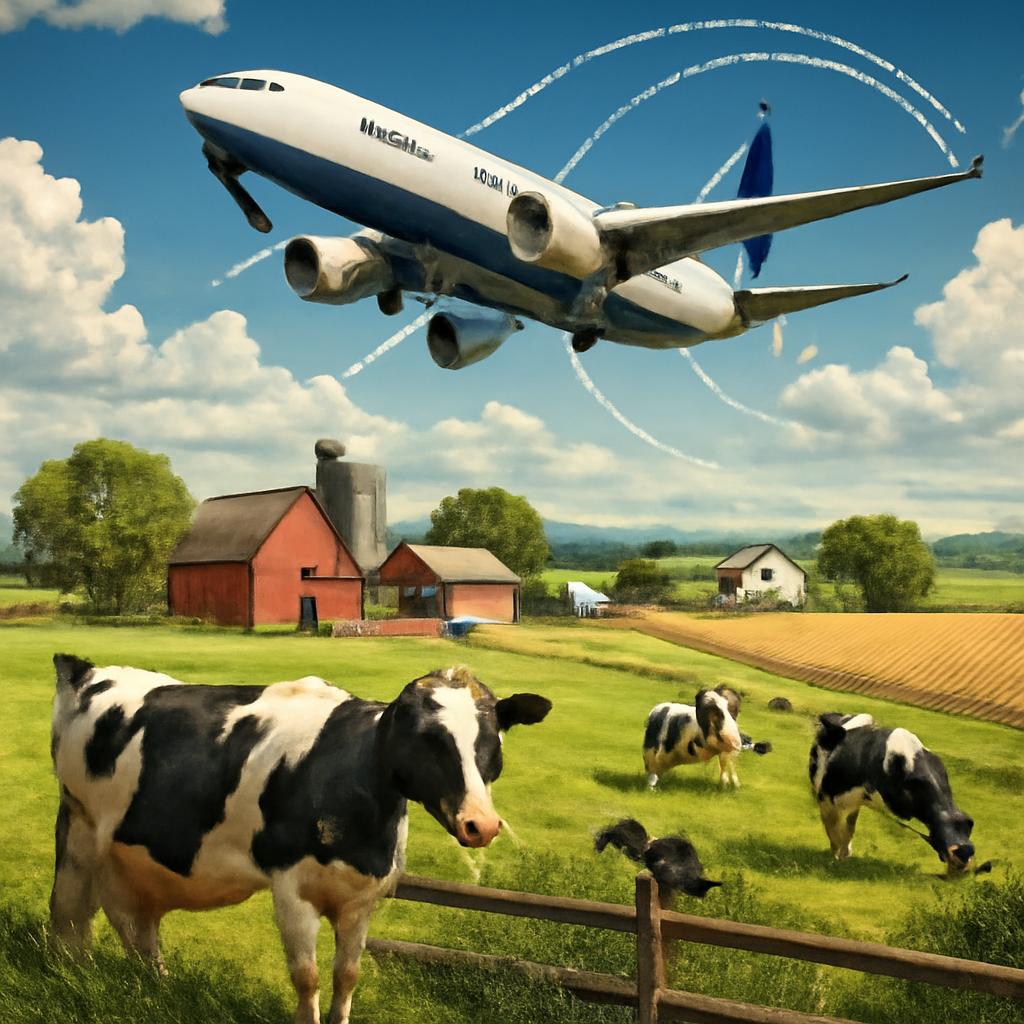 milhas para fazendas de agropecuária