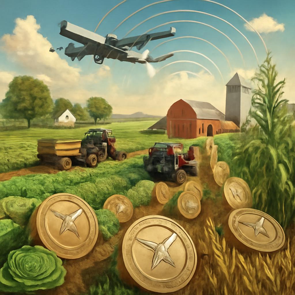 milhas para fazendas de produção agrícola