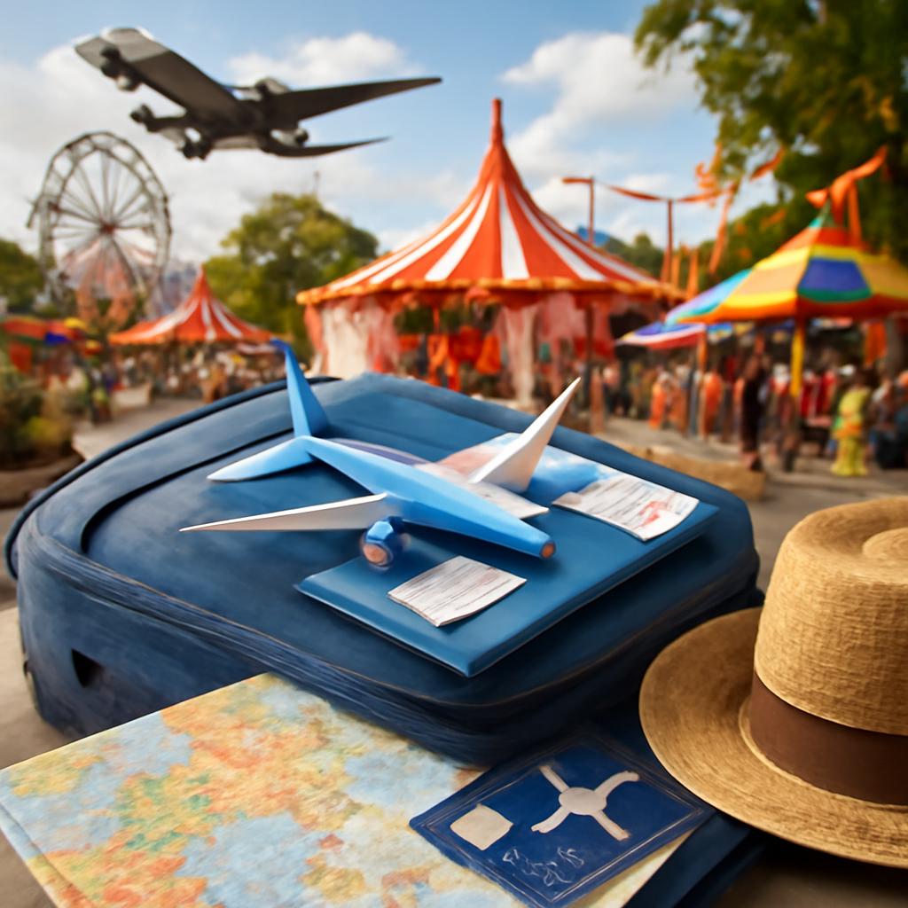 milhas para feiras e turismo