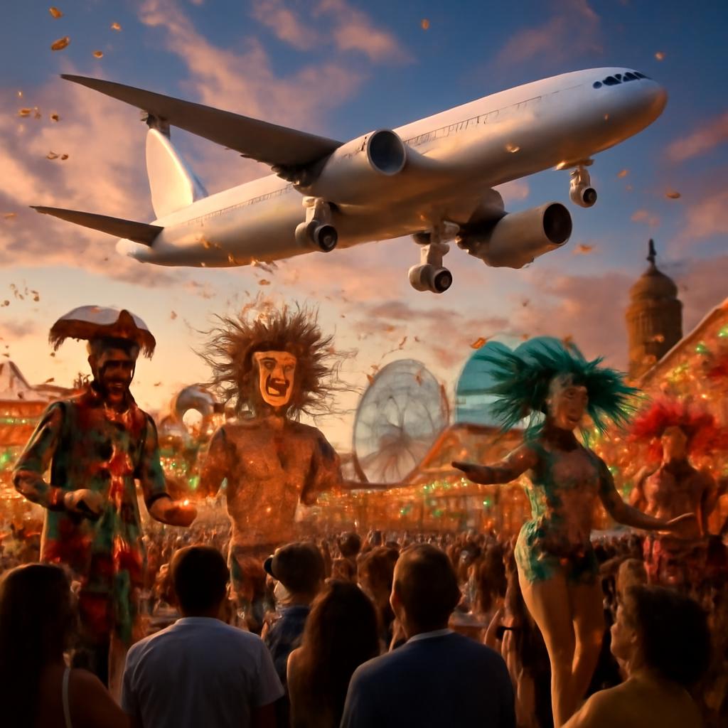 milhas para festas e eventos culturais e artísticos