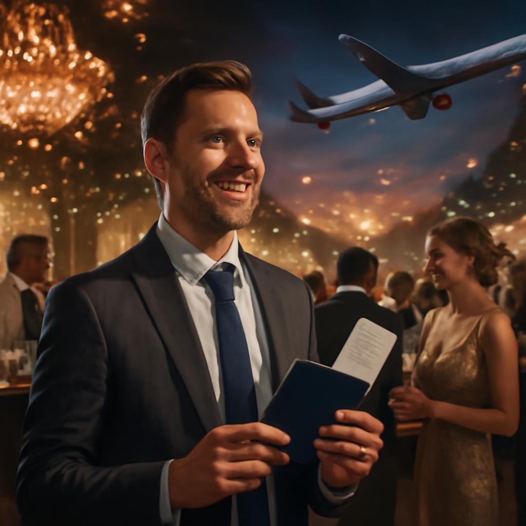 milhas para festas e eventos sociais