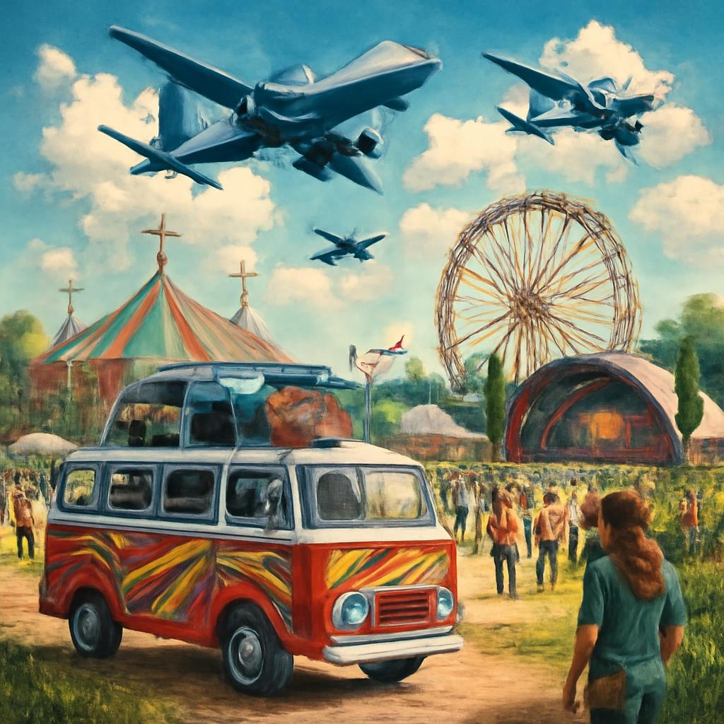milhas para festivais artísticos
