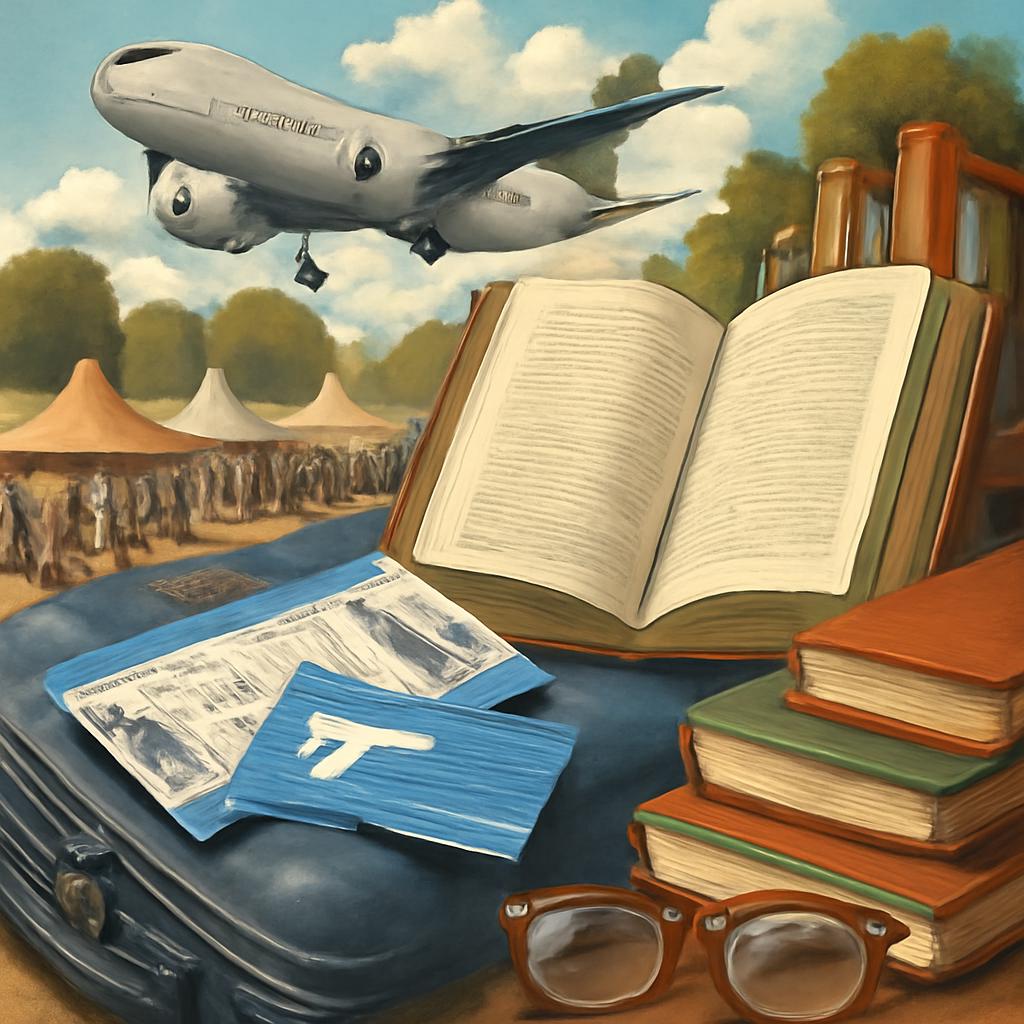 milhas para festivais literários