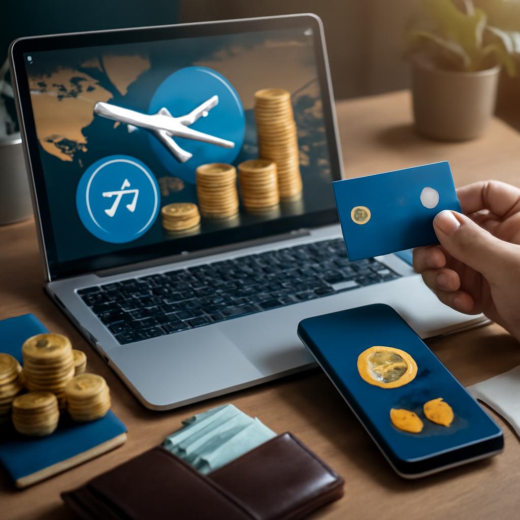 milhas para financiamento de atividades digitais