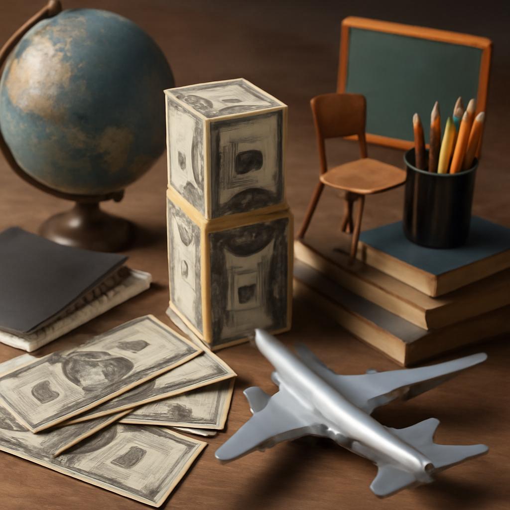 milhas para financiamento de atividades educacionais