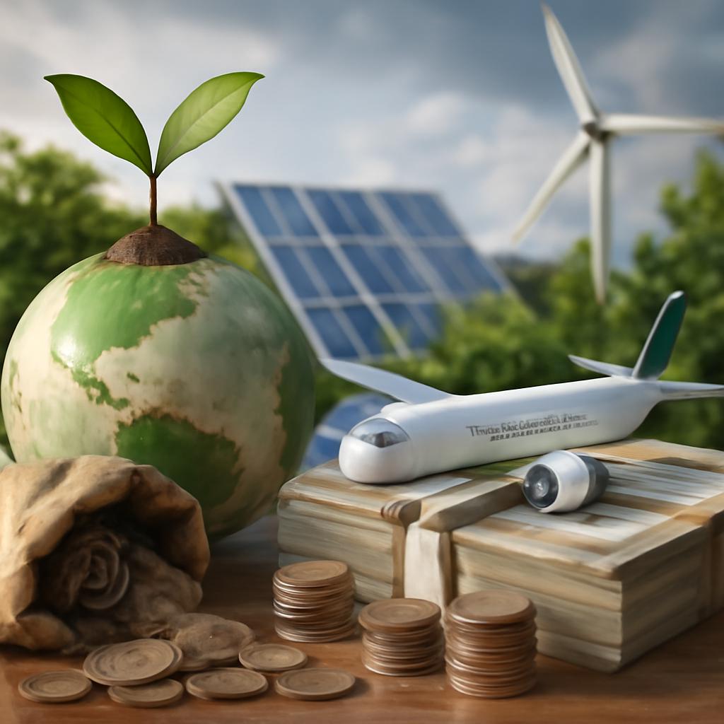 milhas para financiamento de sustentabilidade
