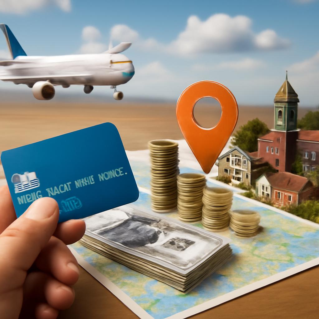 milhas para financiamento regional