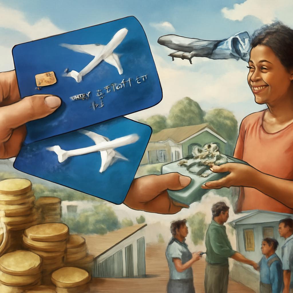 milhas para financiamentos sociais