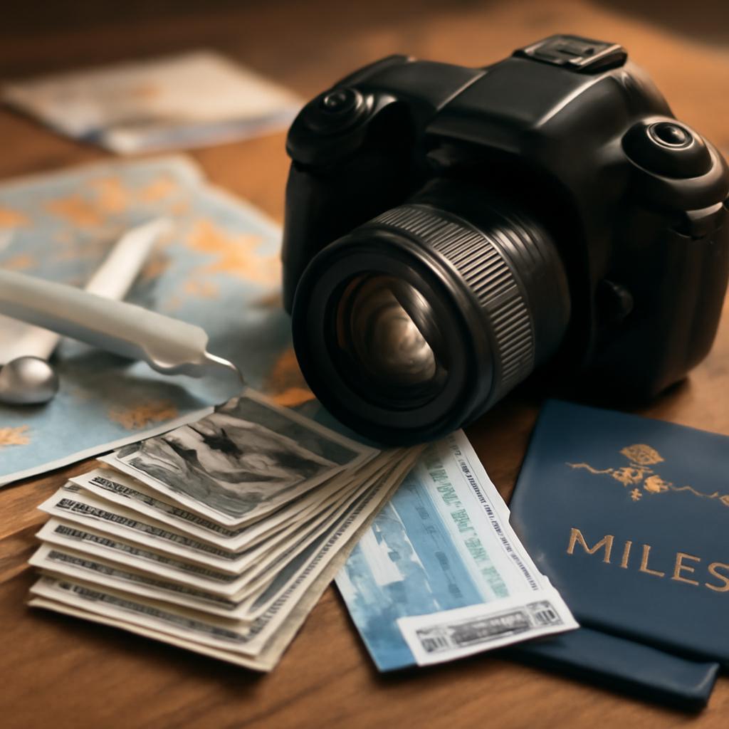 milhas para fotografia