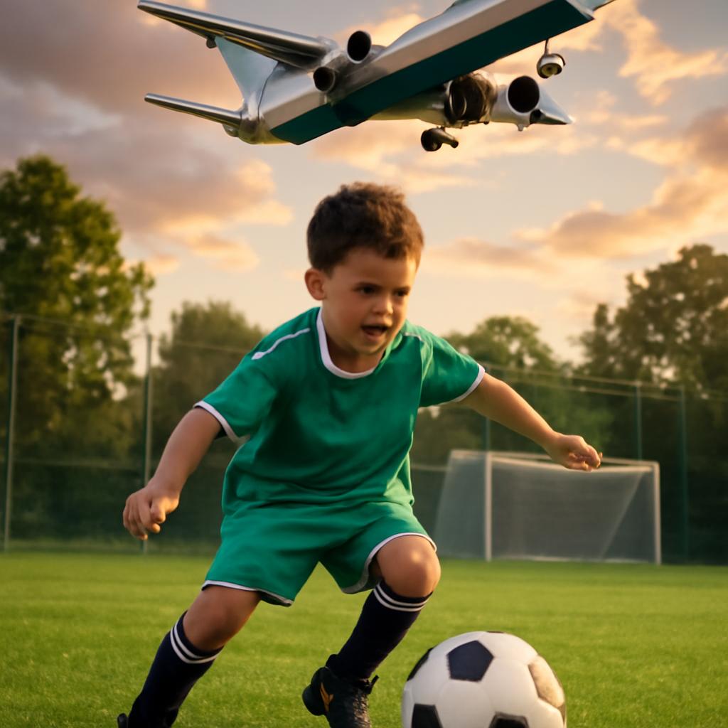 milhas para futebol infantil