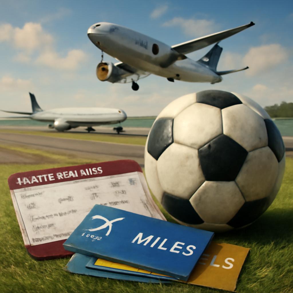 milhas para futebol masculino