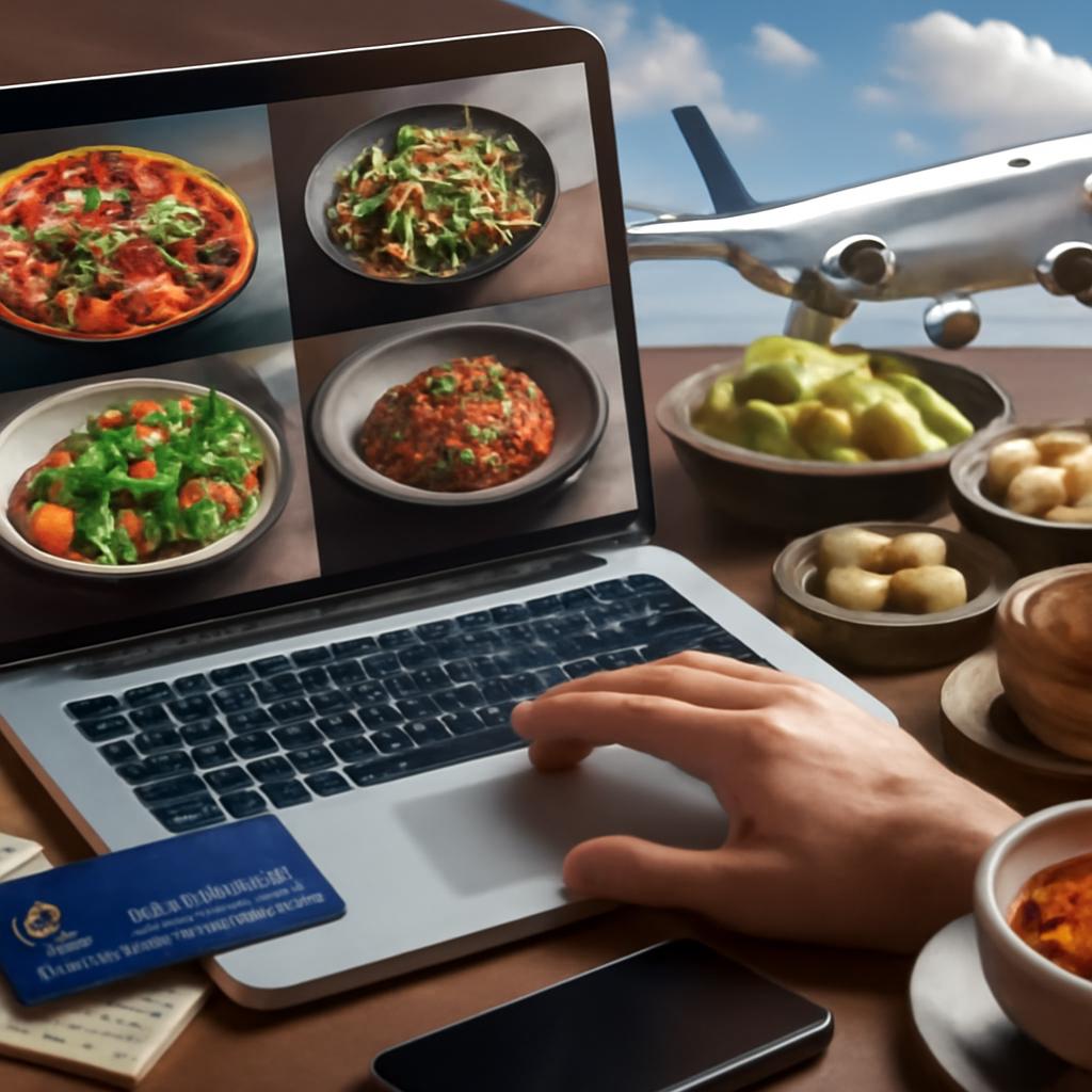 milhas para gastronomia online