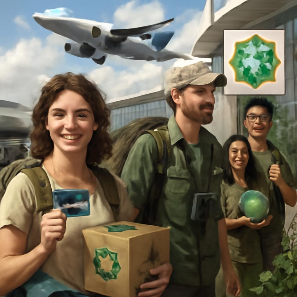 milhas para grupos ecológicos