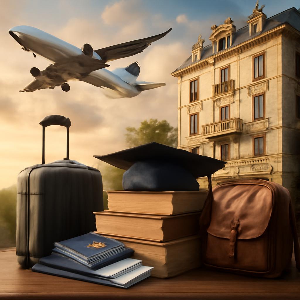 milhas para hotelaria para bolsas de estudo