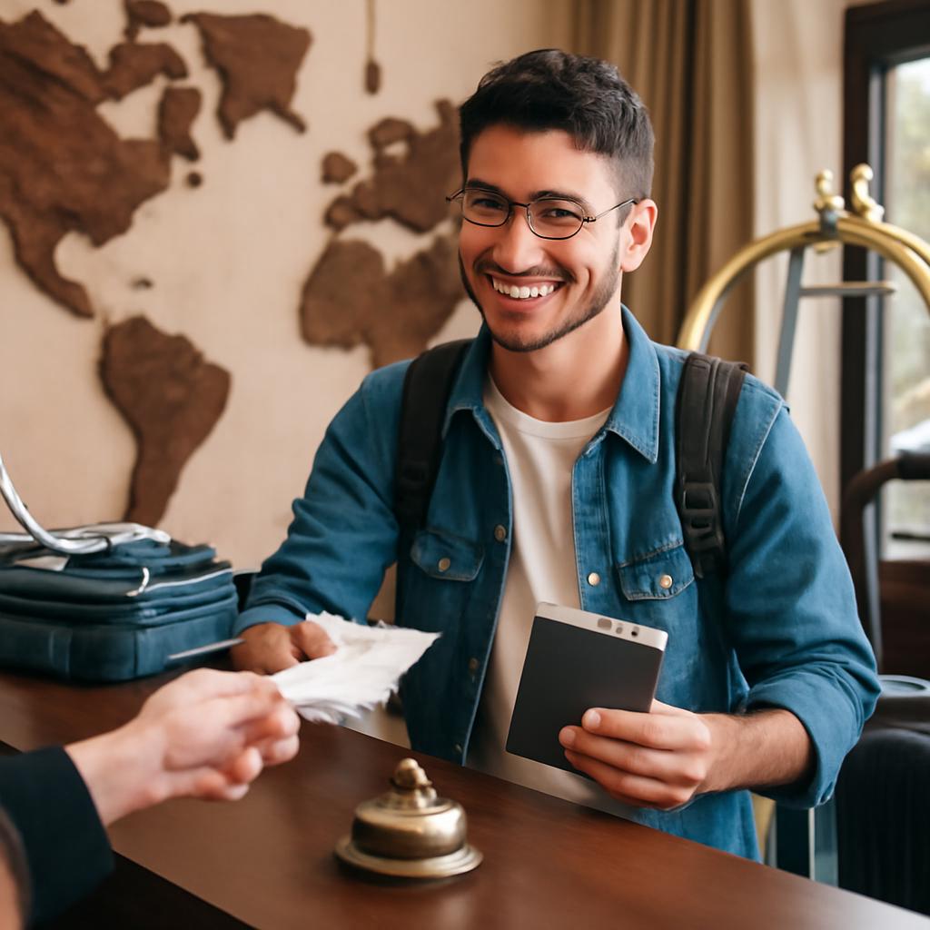 milhas para hotelaria para estudantes
