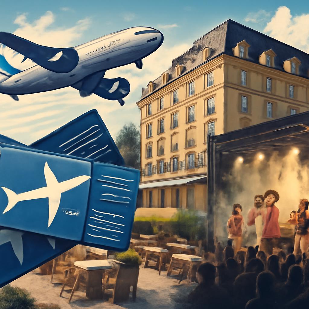 milhas para hotelaria para eventos culturais