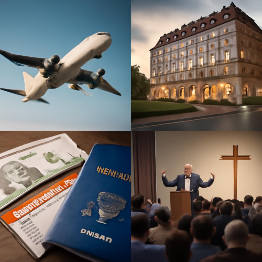 milhas para hotelaria para eventos de associações religiosas
