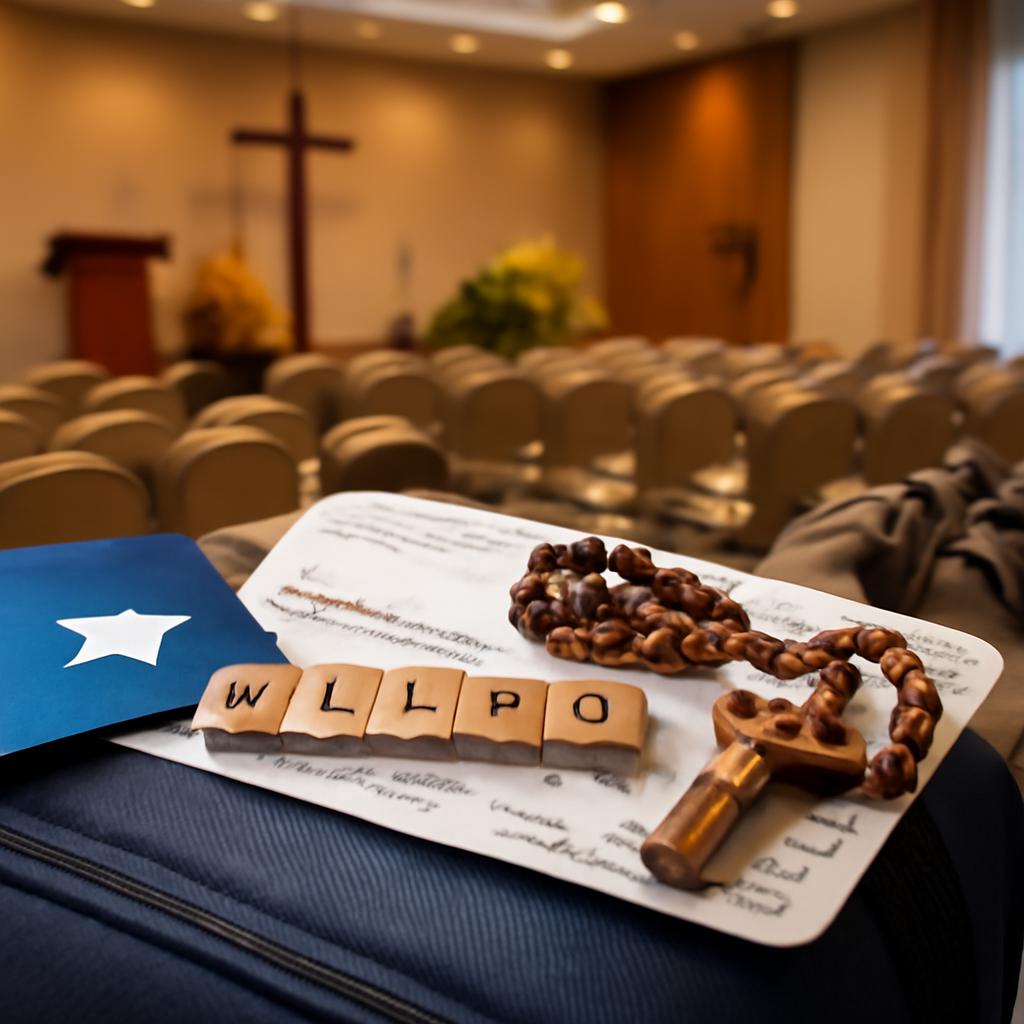 milhas para hotelaria para eventos de atividades religiosas
