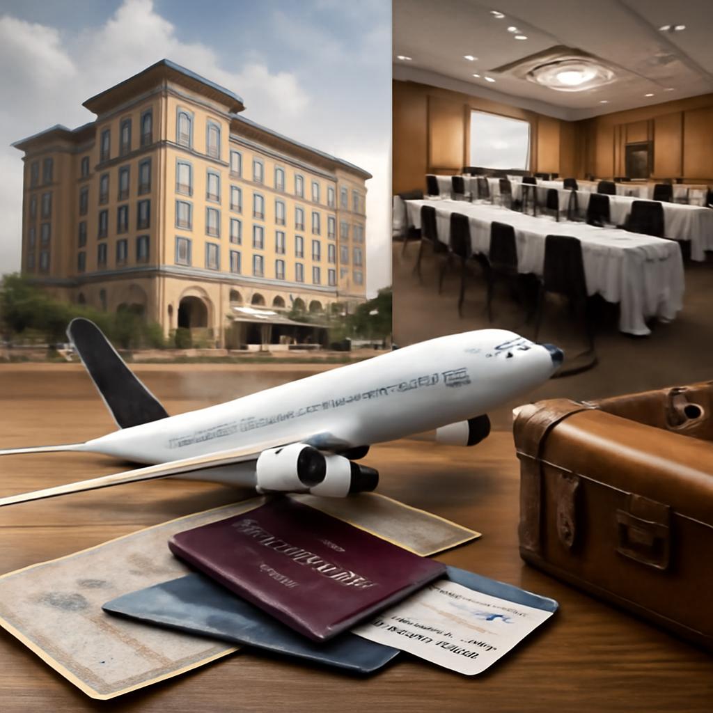 milhas para hotelaria para eventos de reuniões