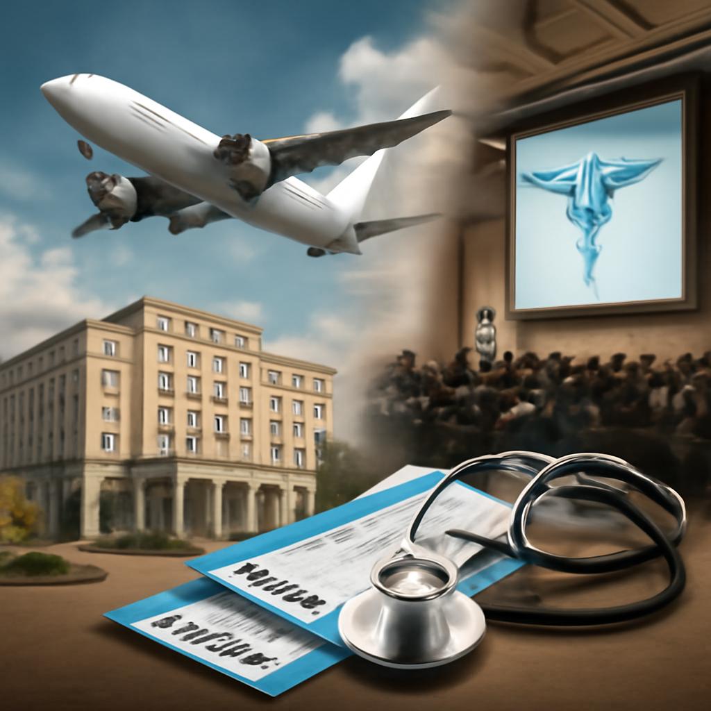 milhas para hotelaria para eventos de saúde