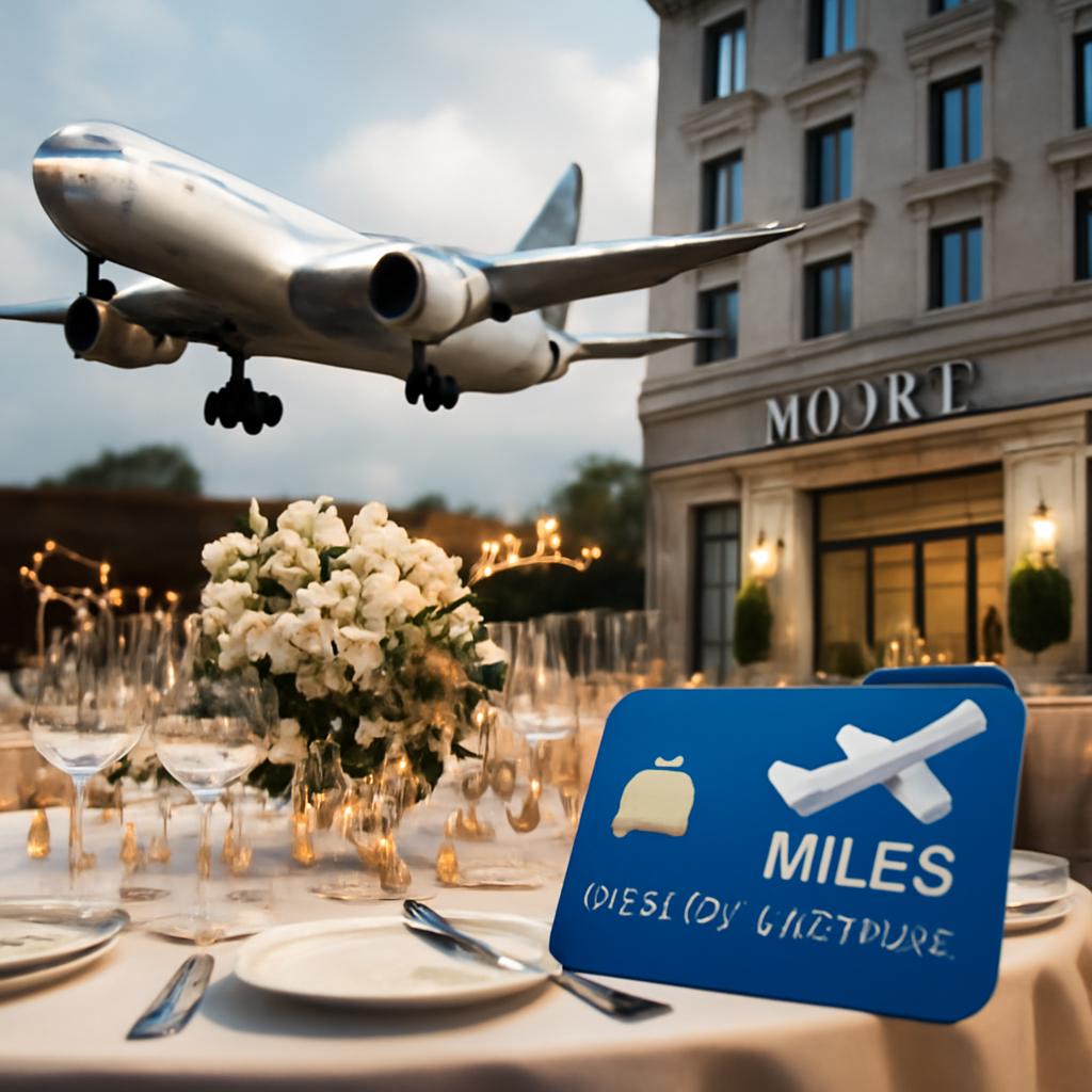 milhas para hotelaria para eventos privados