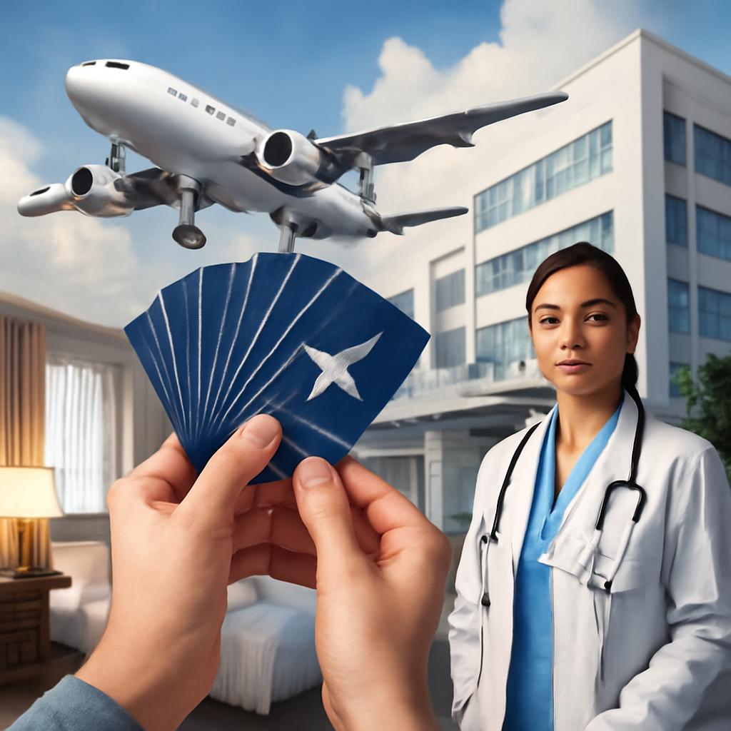 milhas para hotelaria para saúde