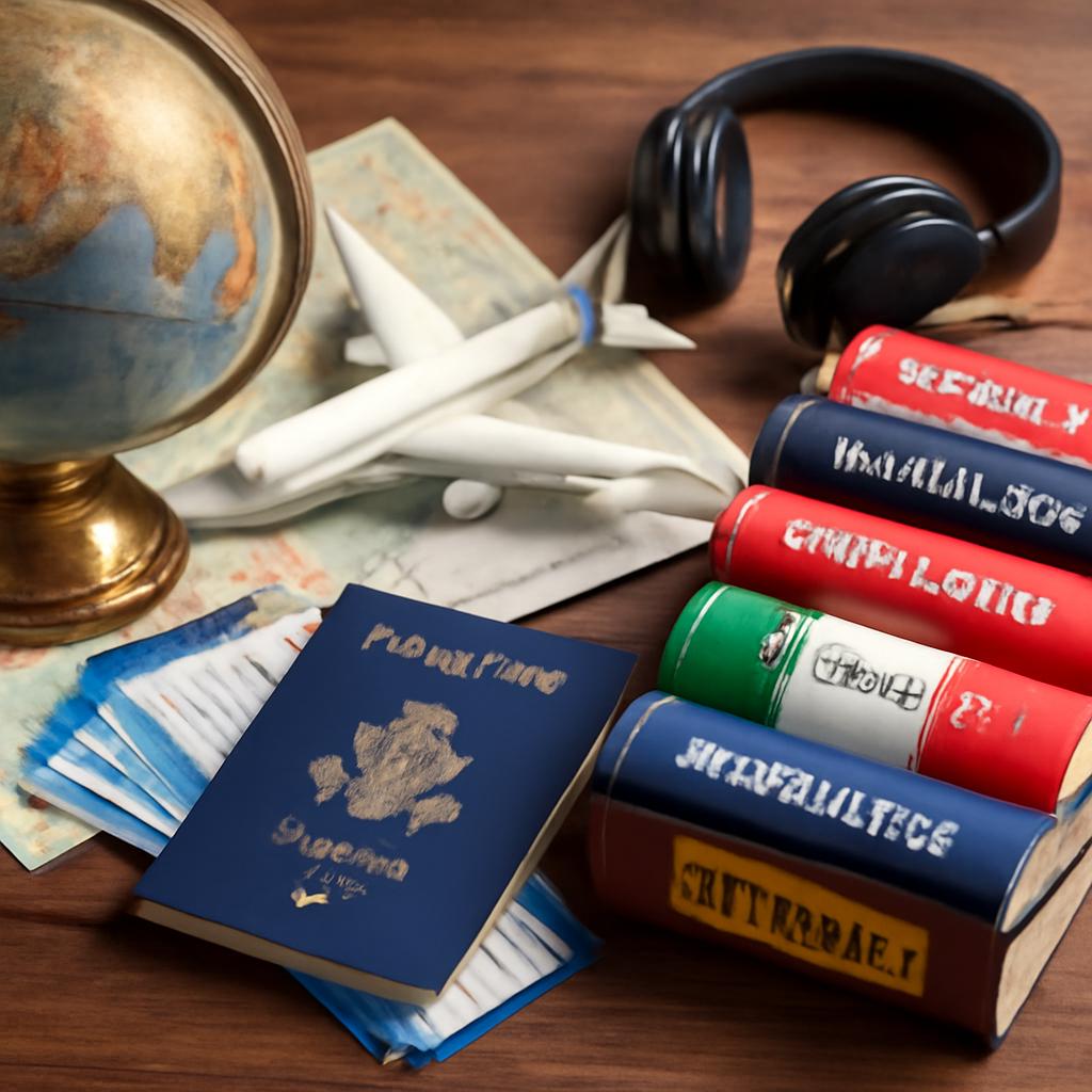 milhas para idiomas