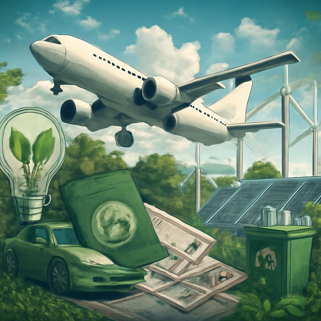 milhas para iniciativas verdes