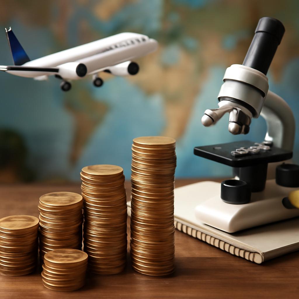 milhas para investimento em pesquisa