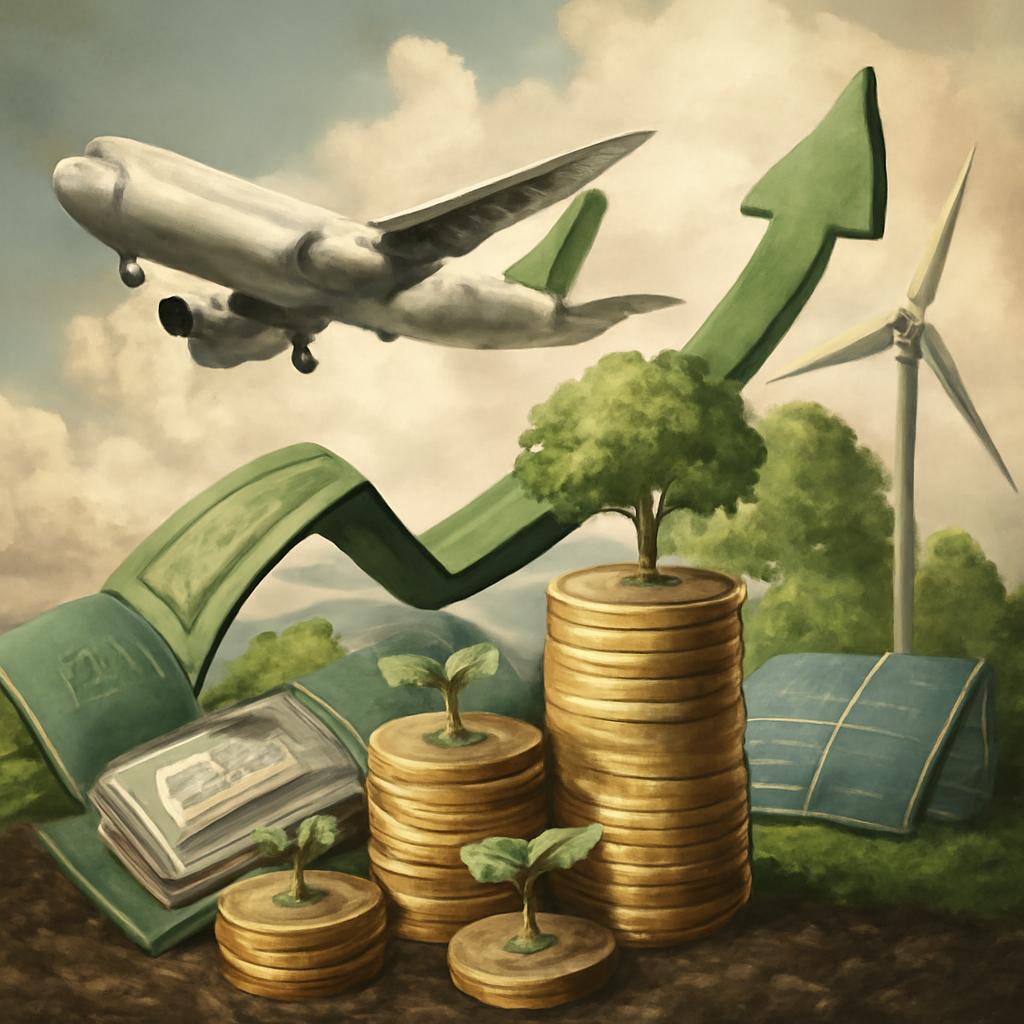 milhas para investimento sustentável