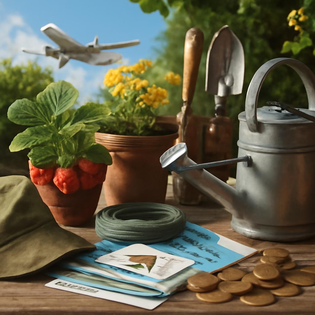 milhas para jardinagem