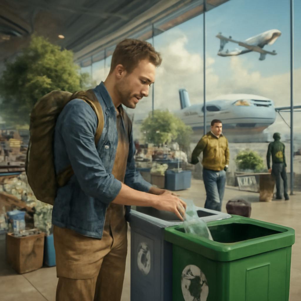 milhas para jornadas de reciclagem