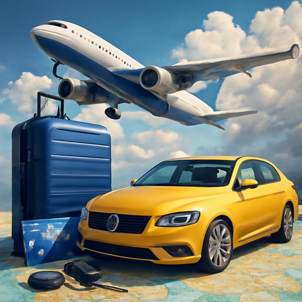 milhas para locação de carros
