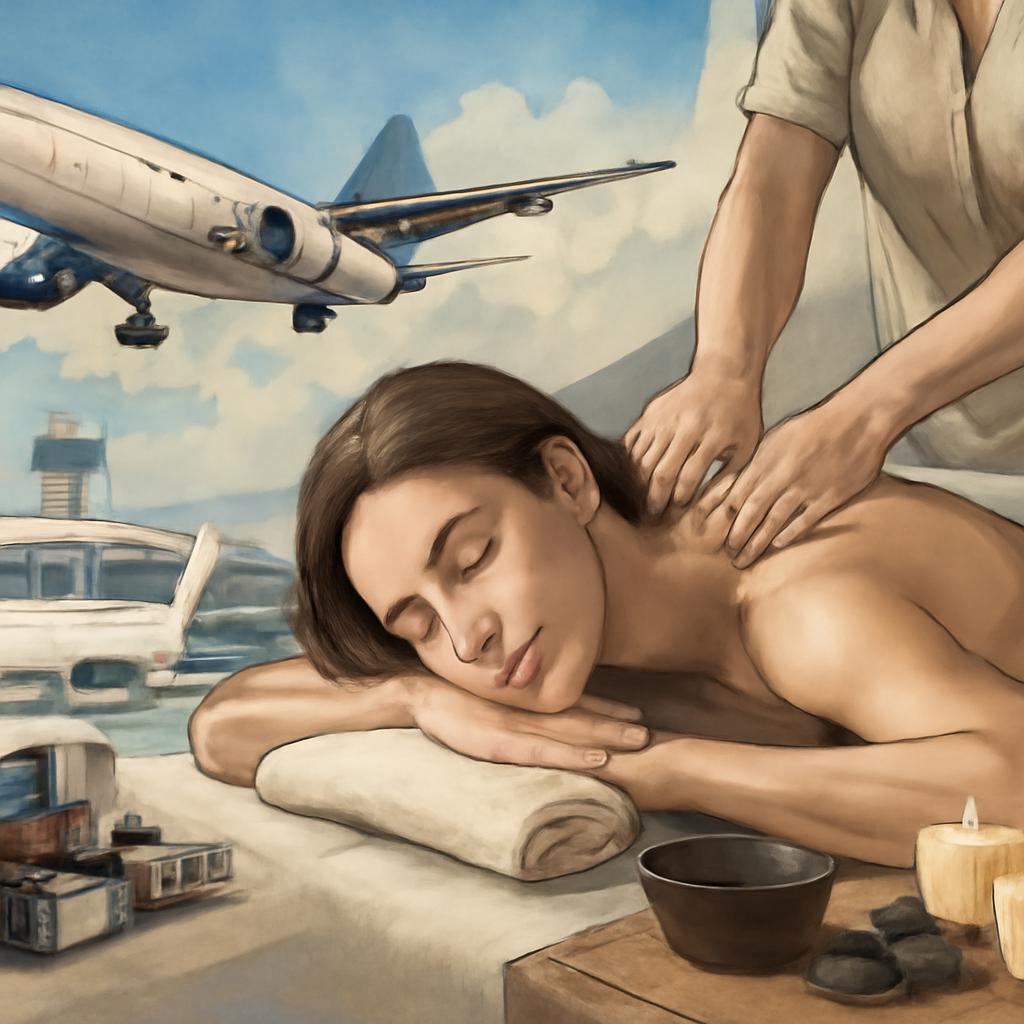 milhas para massagens