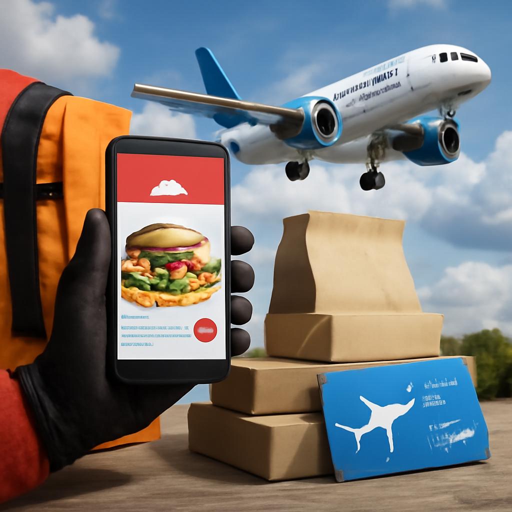 milhas para milhas para aplicativos de delivery