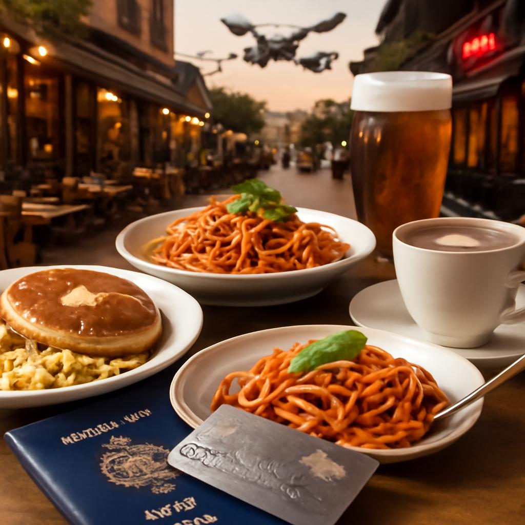 milhas para milhas para cafés e restaurantes
