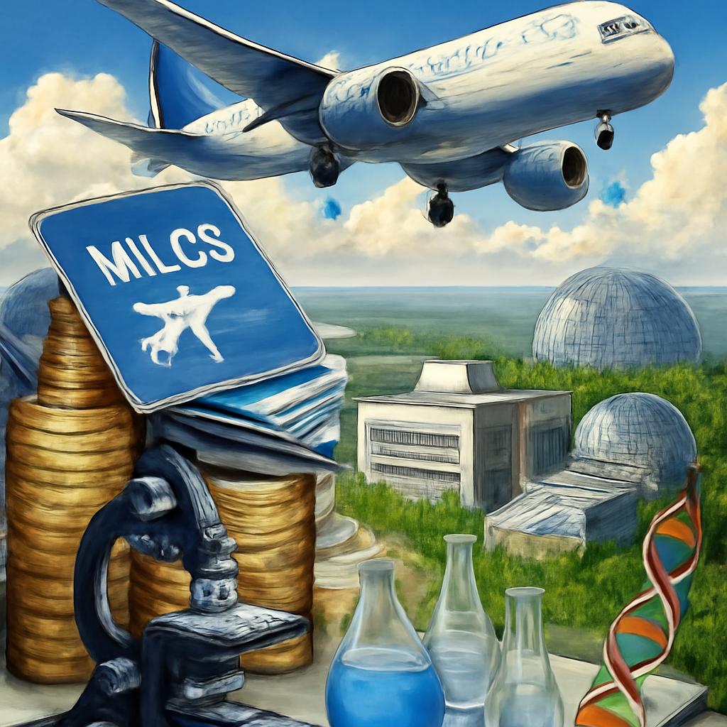 milhas para milhas para centros de pesquisas
