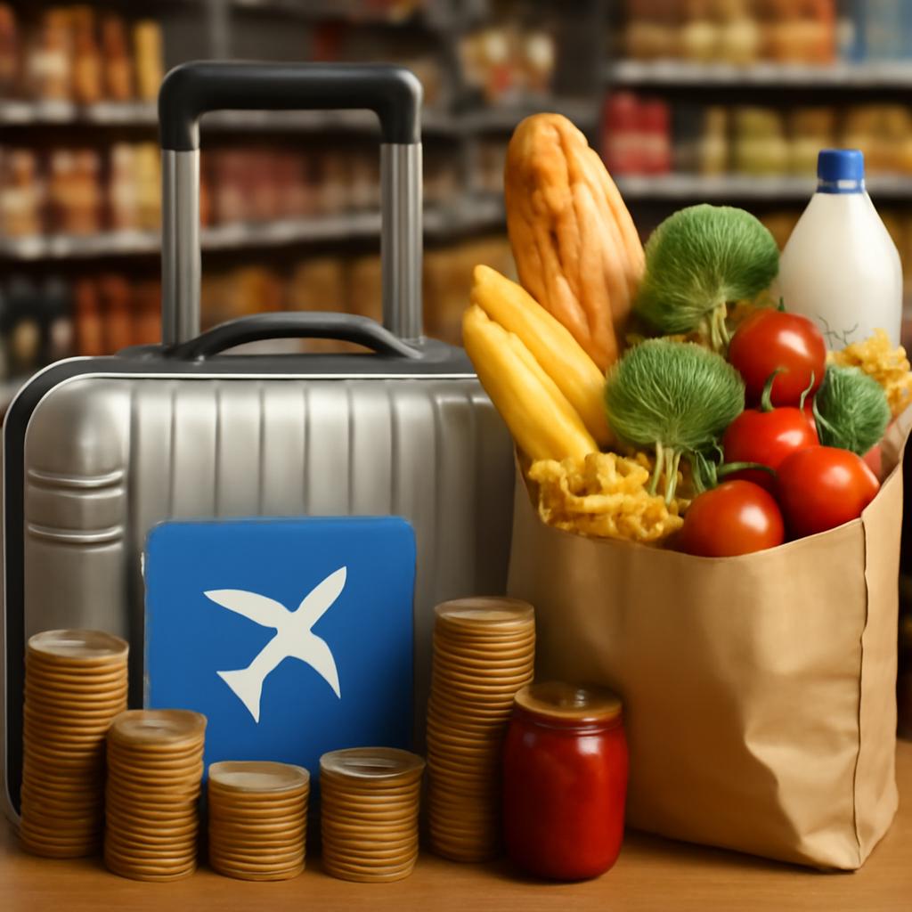 milhas para milhas para compra de produtos alimentícios